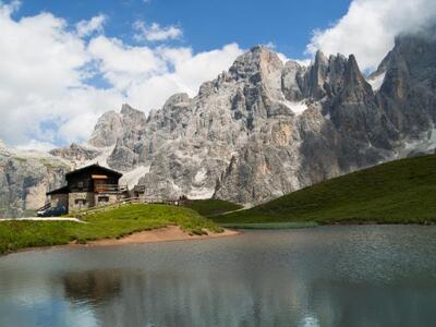 Baita Segantini, Rolle Pass 