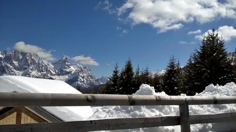 Neujahr in den Dolomiten